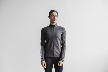 Nobull 4-way Stretch Woven Women's Jackets Deep Grey | Australia (BU5814)